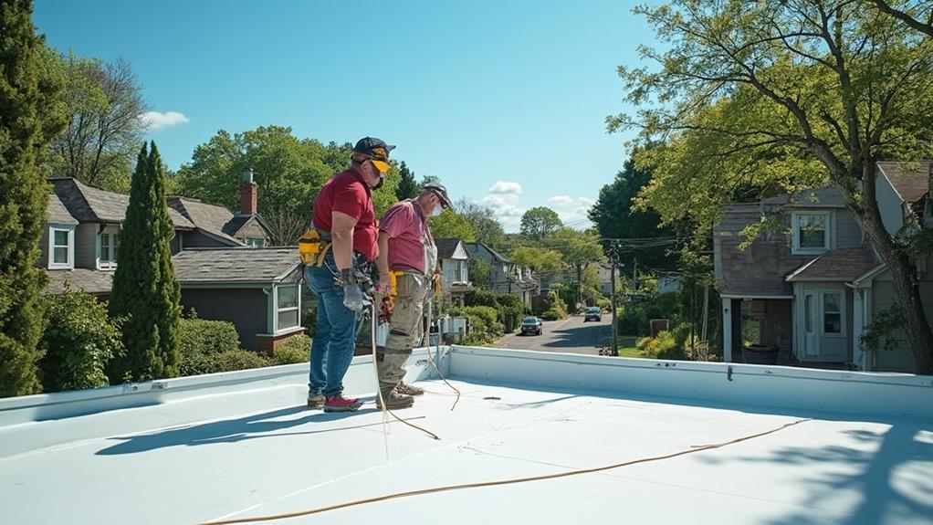 expertise in flat roofing