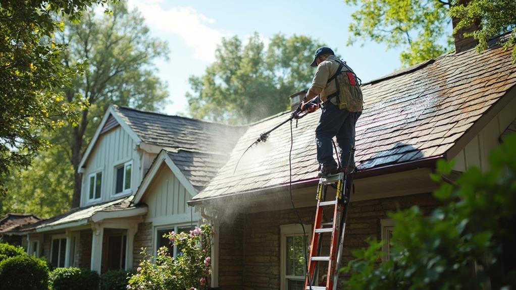 professional roof cleaning benefits