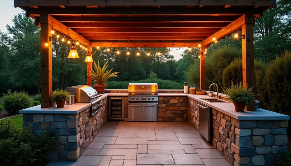 create your own outdoor kitchen