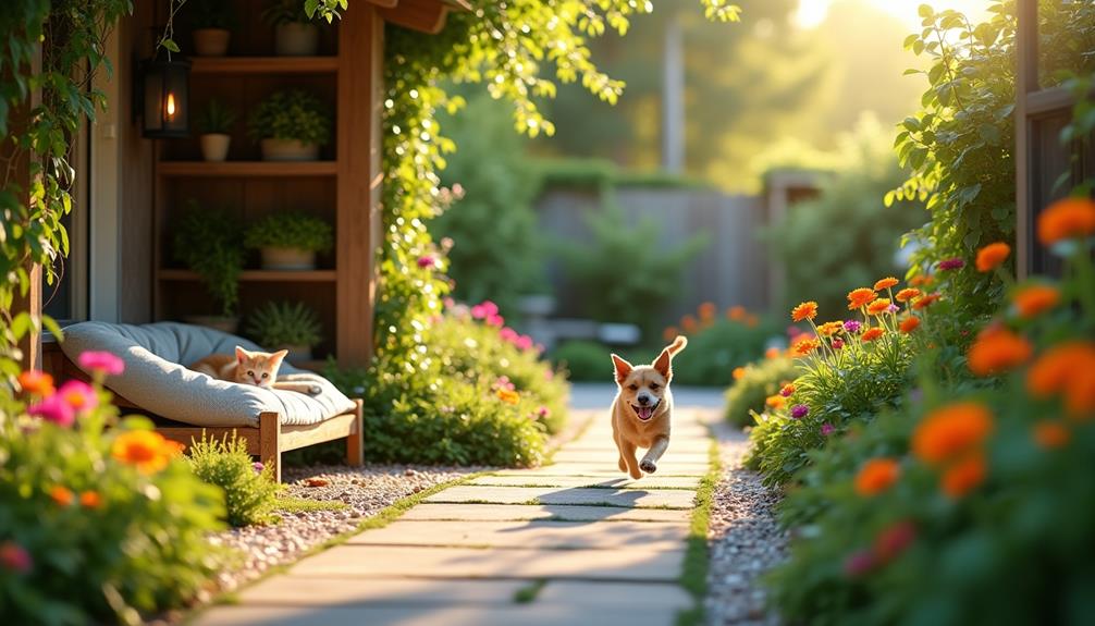 creating pet friendly gardens