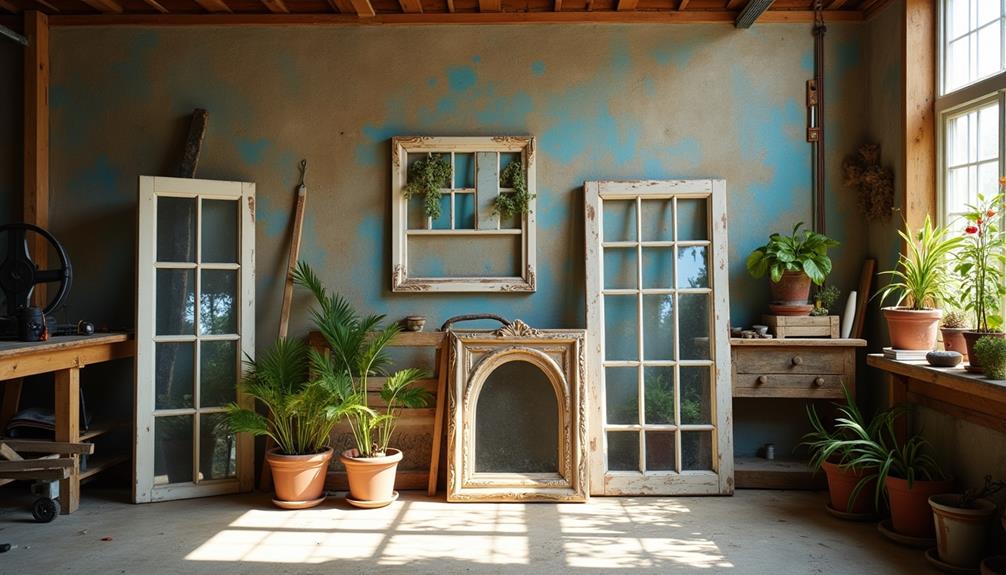 creative upcycling of windows