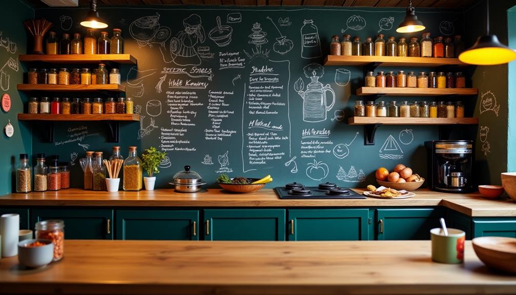 diy chalkboard wall project