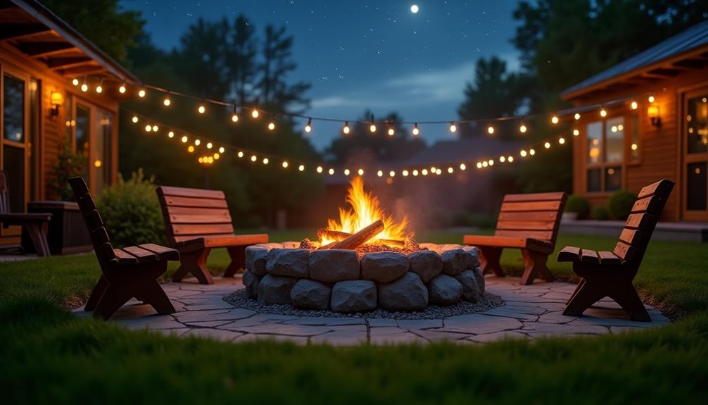 diy outdoor fire pit