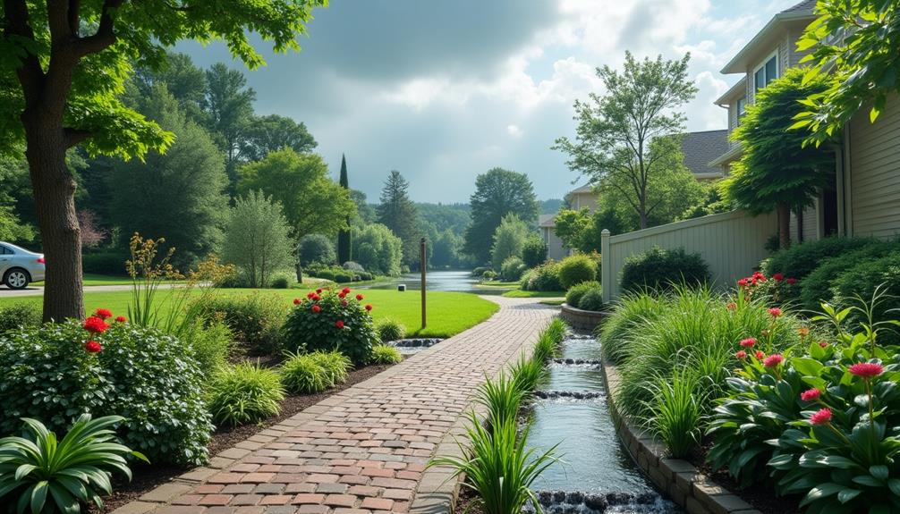 effective flood yard drainage