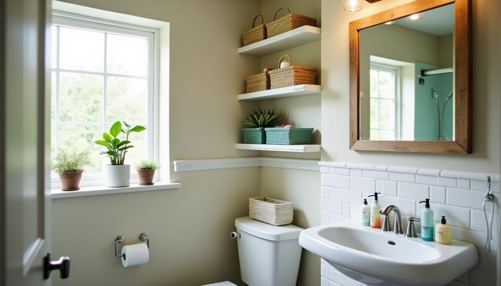 efficient bathroom storage solutions