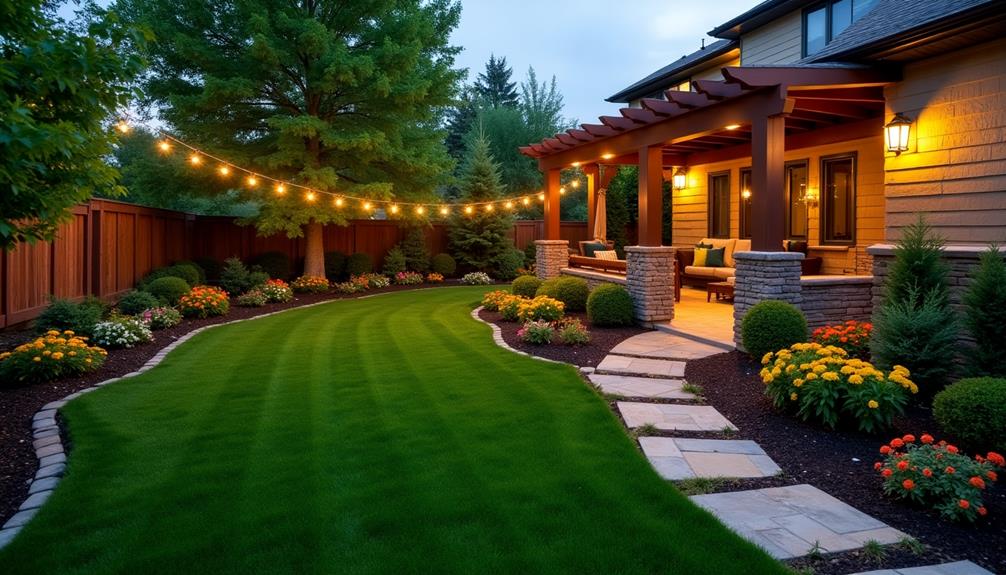 enhance curb appeal outdoors