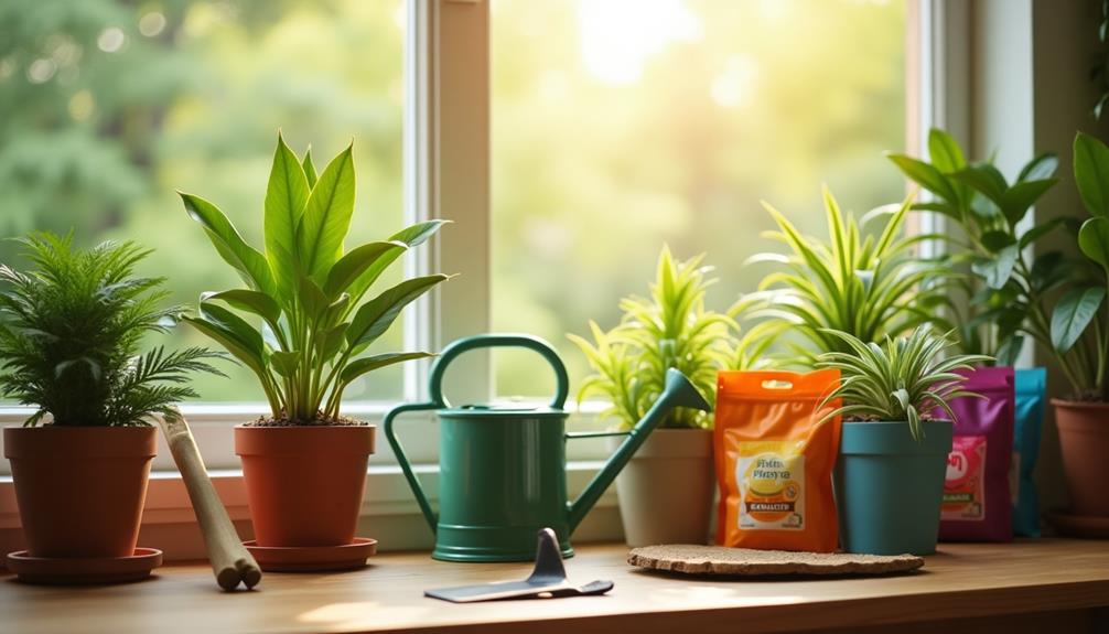 fertilize indoor plants effectively