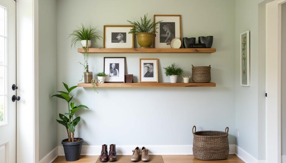 home improvement floating shelves