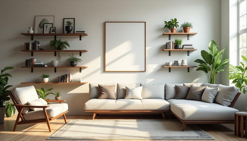 ideal spaces for shelving