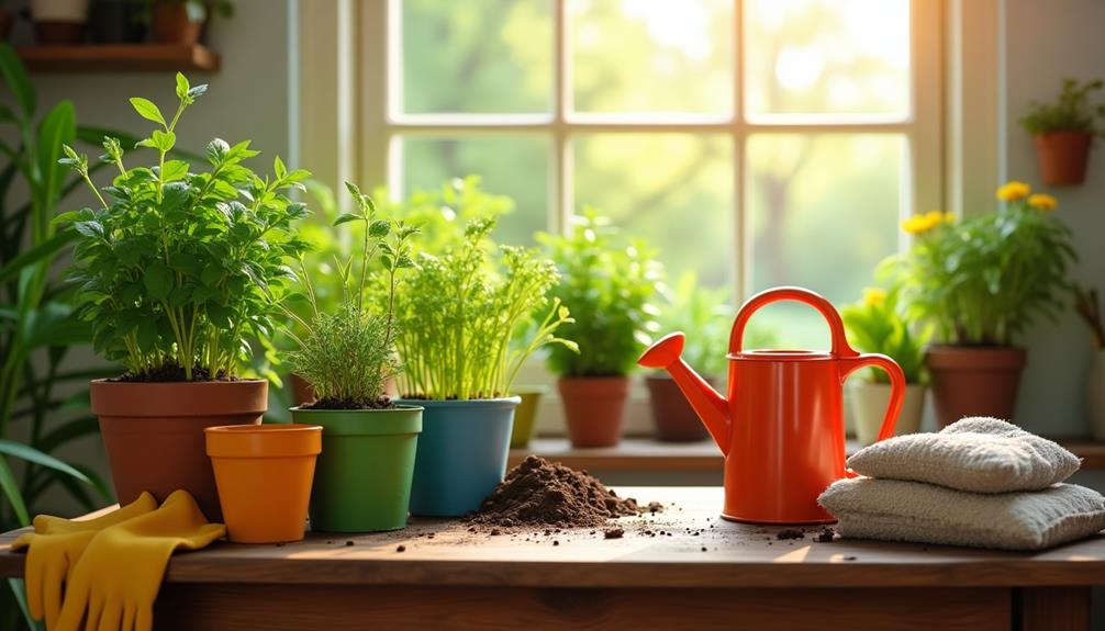 indoor gardening essential supplies