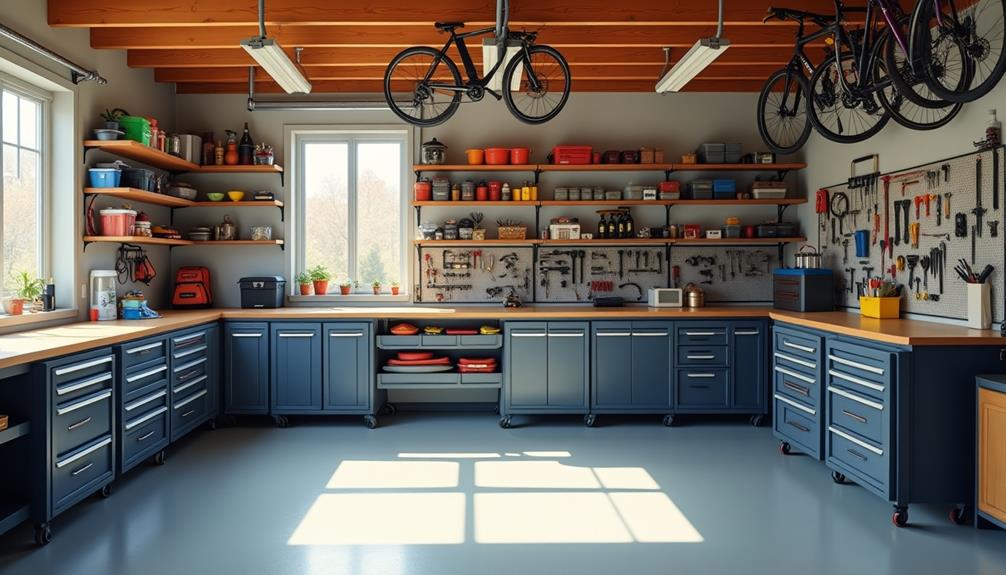 maximize garage storage efficiency