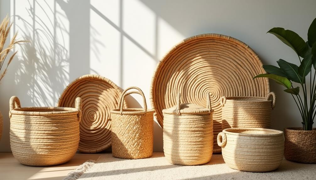 optimal basket weaving materials