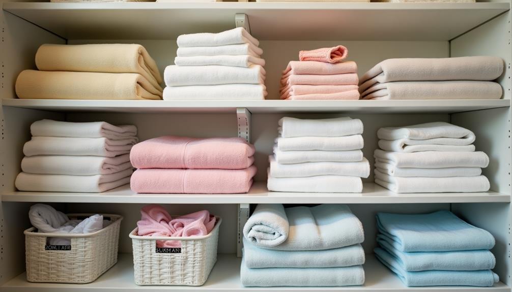 organize and refresh linens