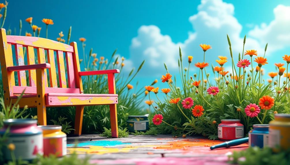 outdoor furniture painting tips