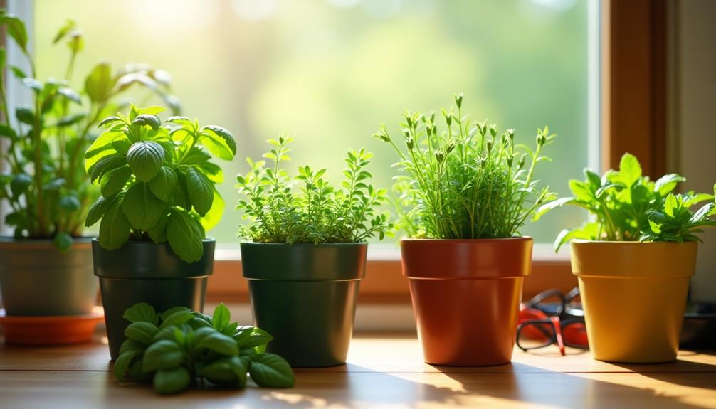 selecting suitable culinary herbs