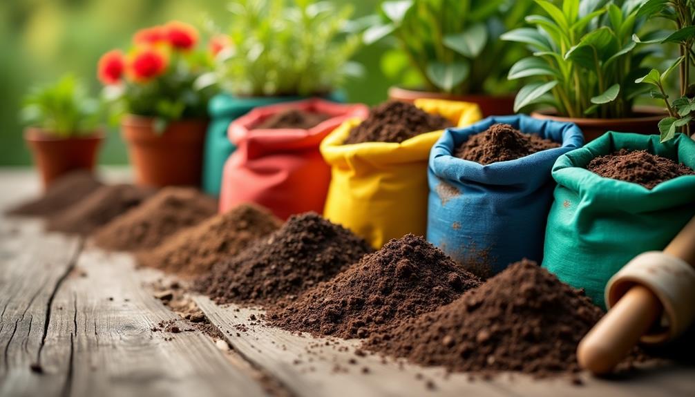 selecting suitable potting soil