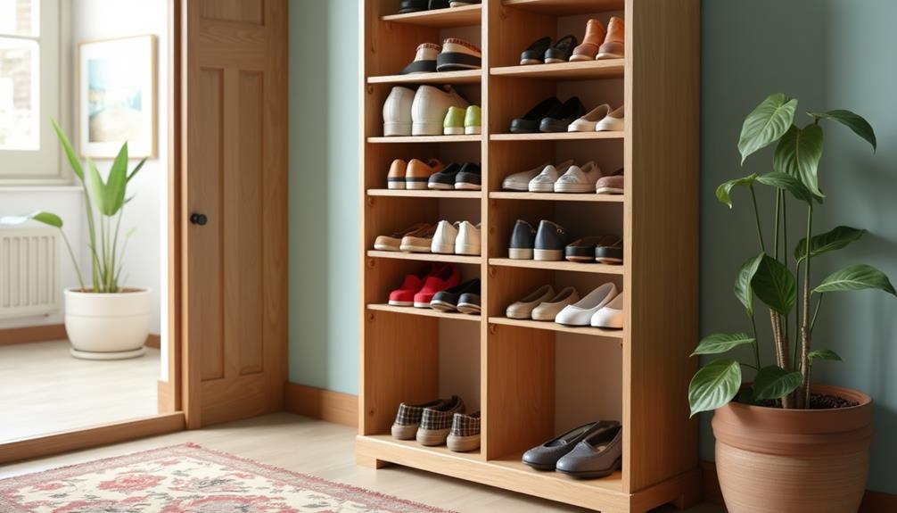 space saving shoe storage solution