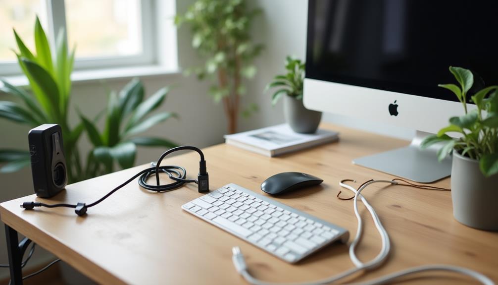 tidy up cable management