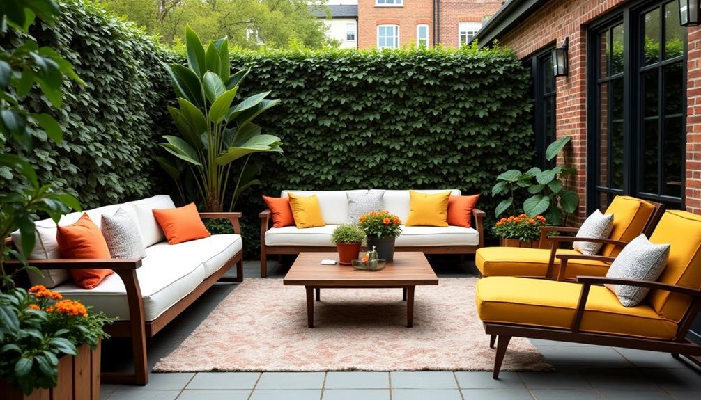 trendy outdoor seating styles