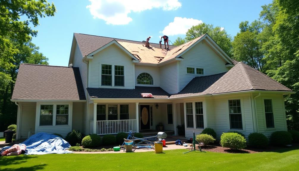 springfield township roof replacement